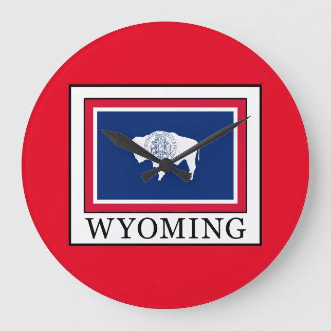 Wyoming Large Clock (Front)