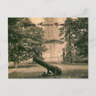 Wyoming Monument Postcard