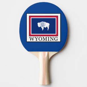 Wyoming Ping Pong Paddle