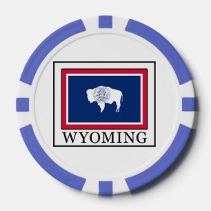 Wyoming Poker Chips
