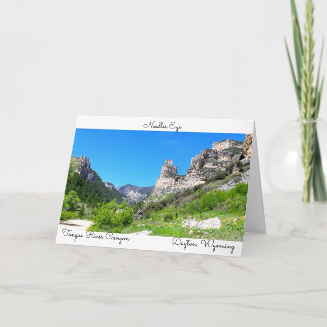 wyoming post card (Front)