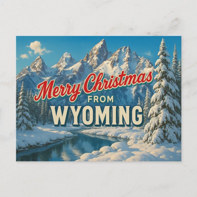 Wyoming Postcard (Front)