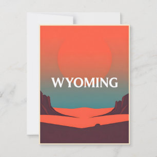 Wyoming Postcard