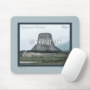 Wyoming Poster Mouse Pad