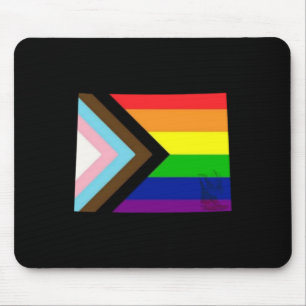 Wyoming Pride Sticker Mouse Pad