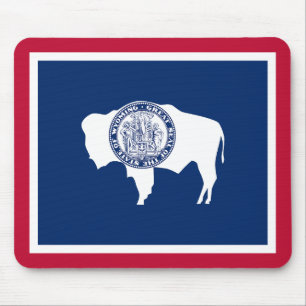 Wyoming State Flag Mouse Pad