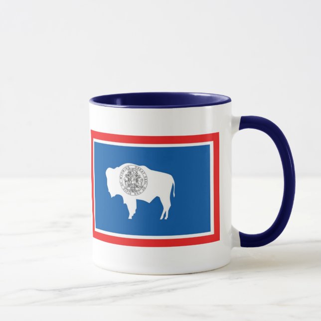 Wyoming State Flag Mug (Right)