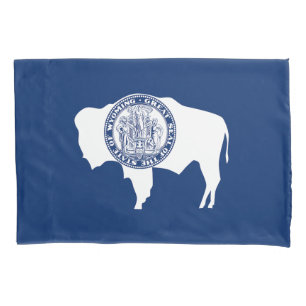 Wyoming State Flag Pillowcase