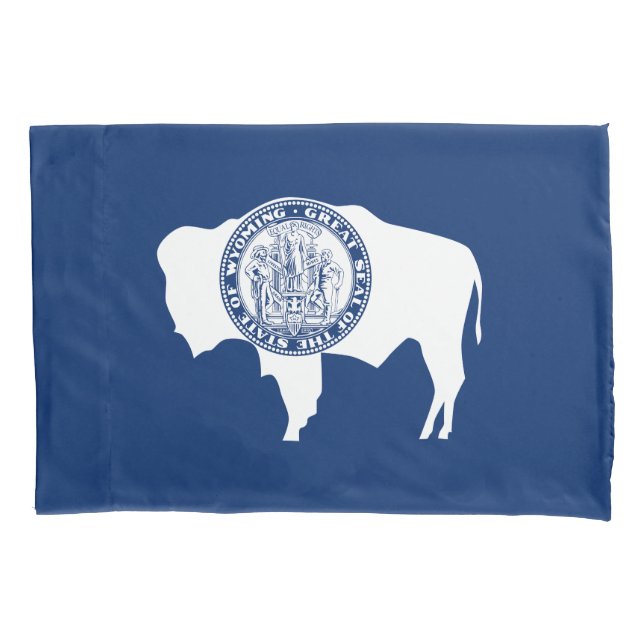 Wyoming State Flag Pillowcase (Front)