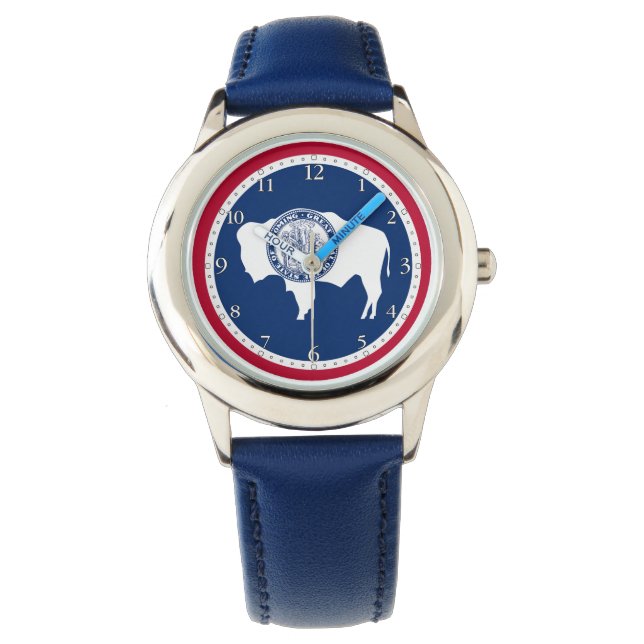 Wyoming State Flag Watch (Front)