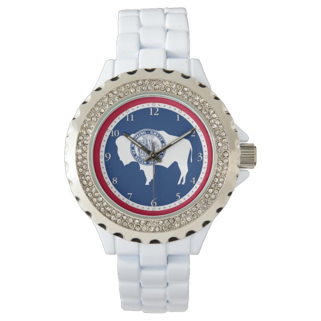 Wyoming State Flag Watch (Front)