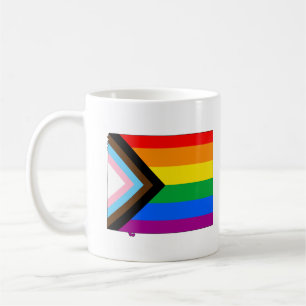 Wyoming State Pride LGBTQ Progress Pride Coffee Mug