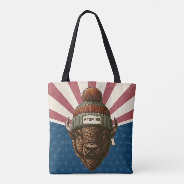 Wyoming Tote Bag (Back)