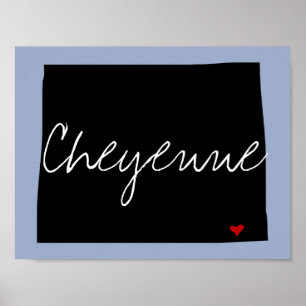 Wyoming Town Poster