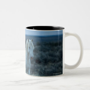 wyoming, united states of america Two-Tone coffee mug