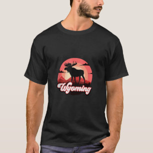 Wyoming Vacation USA America Cheyenne Hiking Fishi T-Shirt