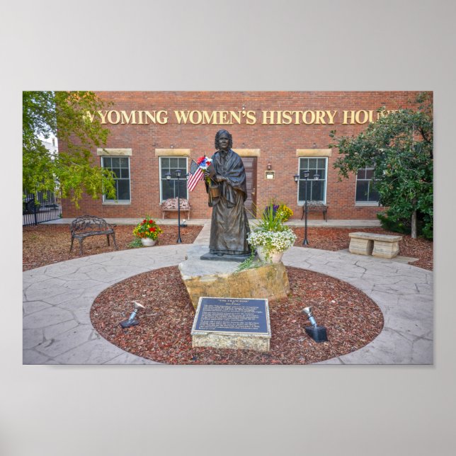 Wyoming Women's History House, Laramie, Wyoming Poster (Front)
