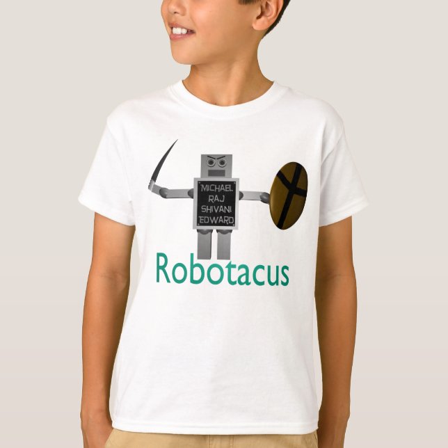 WYRA 2008 FLL - Robotacus T-Shirt (Front)