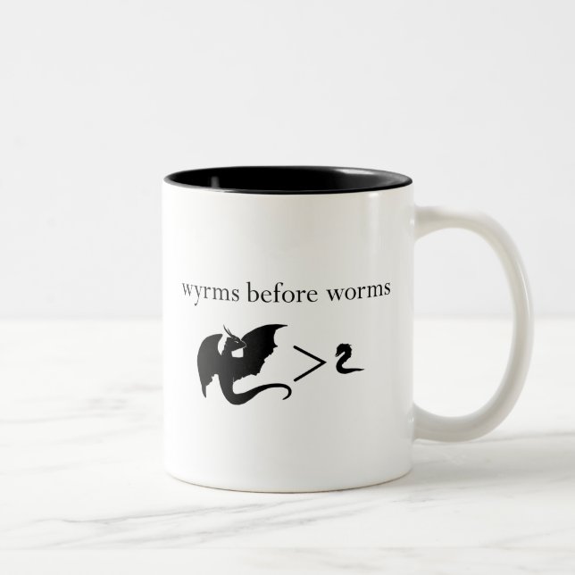 Wyrms avant tasse de vers (Droit)