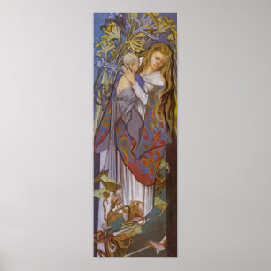 Wyspianski, Caritas (Madonna and Child), 1904 (2) Poster