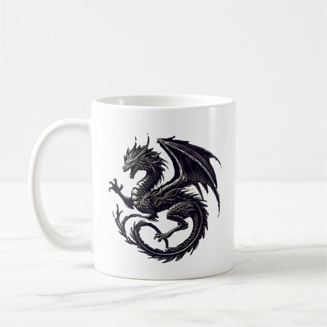 Wyvern Coffee Mug (Left)
