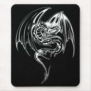 Wyvern Dragon Are Fantasy Mythical Creatures Mouse Pad