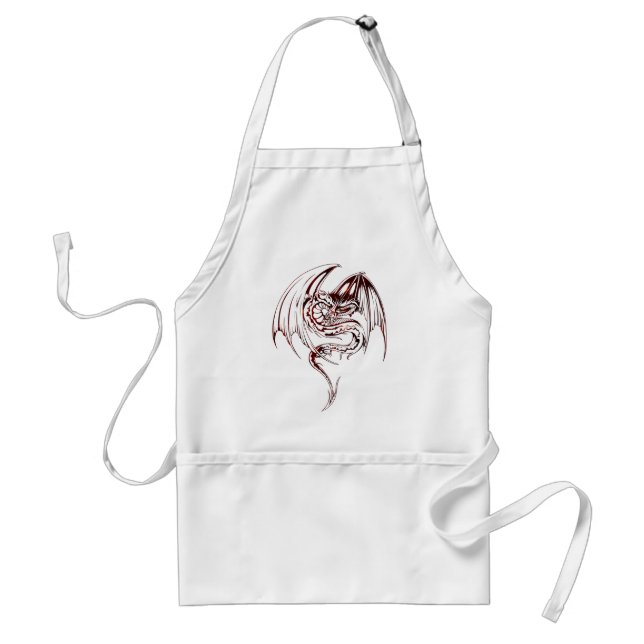 Wyvern Dragon Are Fantasy Mythical Creatures Standard Apron (Front)