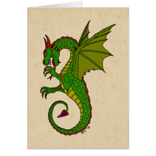 Wyvern Greeting Card