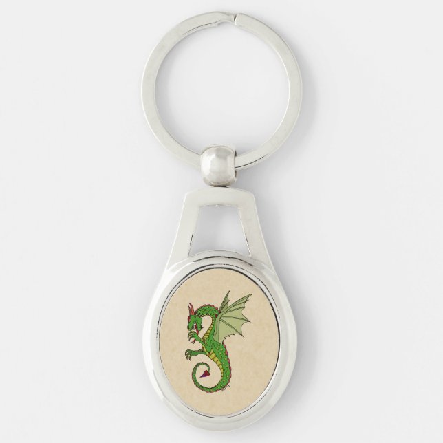 Wyvern Keychain (Front)
