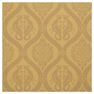 Wyvern Ogee, Marigold Fabric