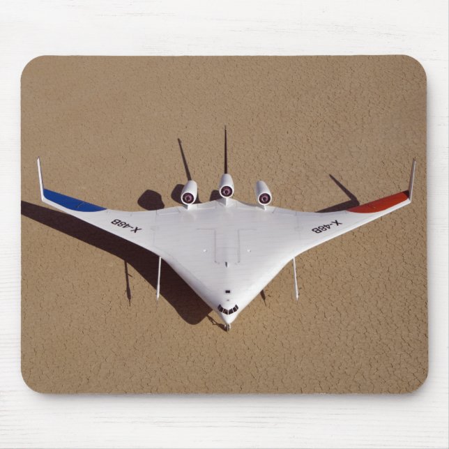 X-48B Blended Wing Body unmanned aerial vehicle 3 Mouse Pad (Front)