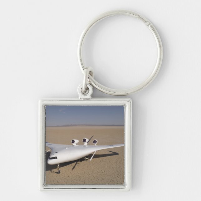X-48B Blended Wing Body unmanned aerial vehicle 4 Keychain (Front)