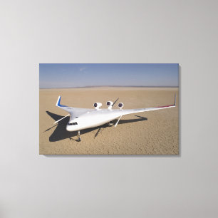 X-48B Blended Wing Body unmanned aerial vehicle Canvas Print