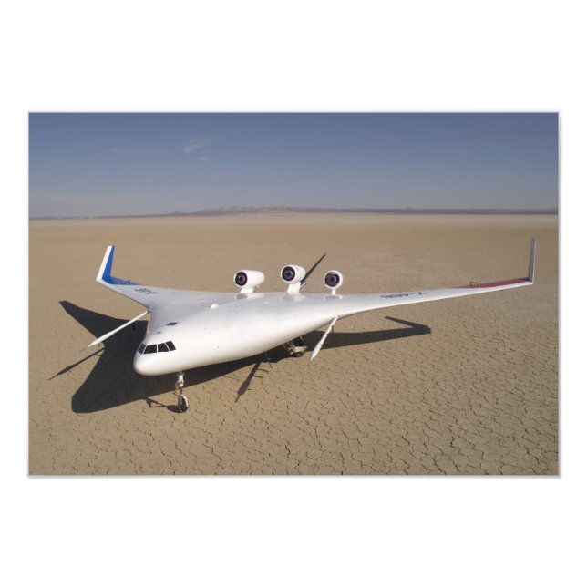X-48B Blended Wing Body unmanned aerial vehicle Photo Print (Front)