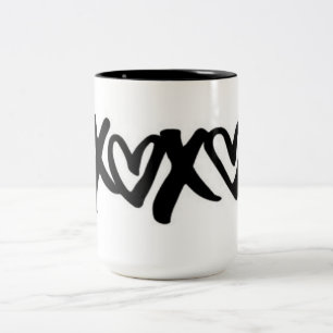 X AND O "I LOVE YOU" MUG FOR HIM OR HER
