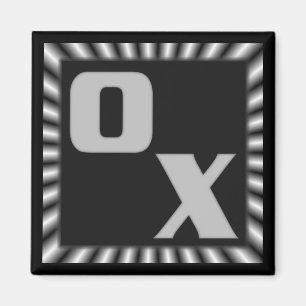 X AND O MAGNET