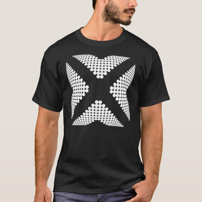 X Dot White T-Shirt (Front)