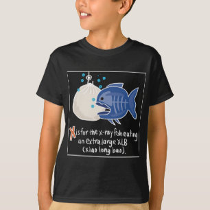 X est pour T-shirt enfant XLB