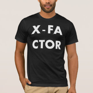 X-Factor - Classic Black T-Shirt