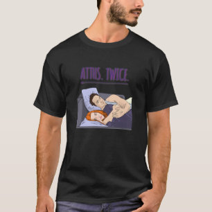 X Files ATTHS TWICE Mulder and Scully in bed by Mi T-Shirt
