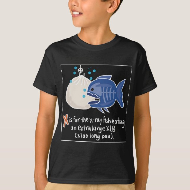 X is for XLB Kids T-shirt (Front)