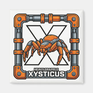 X is for Xysticus (Crab Spider) – GTA Style ABC  Magnet