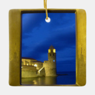 X.ITINERARIES: Medieval Lighthouse Ceramic Ornament