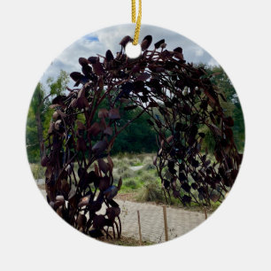 X: ITINERARIES: Shovel Gateway Ceramic Ornament
