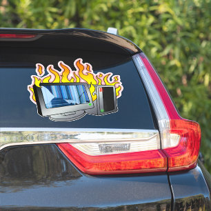 X-Large 14" x 14" Custom-Cut Vinyl Stickers