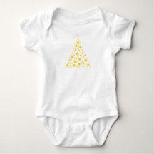X-mas baby golden Christmas tree