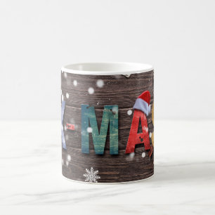 X-Mas colourful letters Coffee Mug