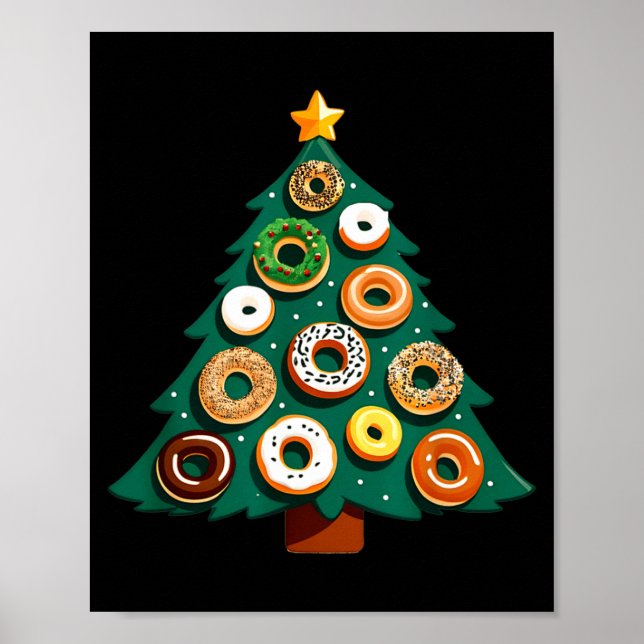 X Mas Morning Breakfast Pastry And Bakery Shop Uni Poster (Front)