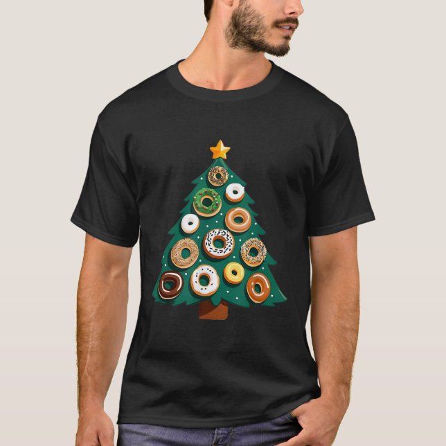 X-mas Morning Breakfast Pastry And Bakery Shop Uni T-Shirt (Front)