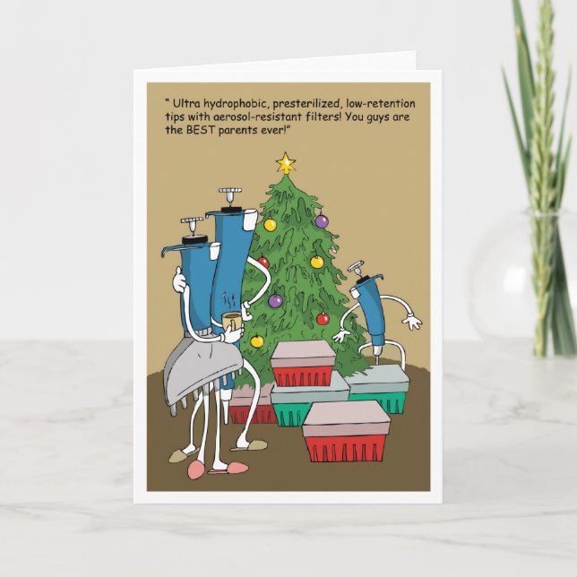 X-Mas Tips Holiday Card (Front)